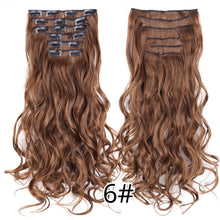 Load image into Gallery viewer, 6 Piece Synthetic Clip-In Hair Extensions-Modern Baby Las Vegas