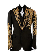 Load image into Gallery viewer, Gold Crystal Stem Suit