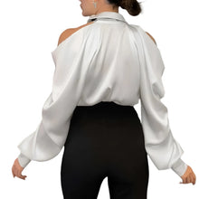 Load image into Gallery viewer, Cut Out Shoulder Blouse-Modern Baby Las Vegas