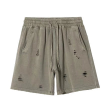 Load image into Gallery viewer, Ripped Vintage Washed Shorts-Modern Baby Las Vegas