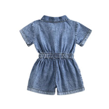 Load image into Gallery viewer, Button Patch Jumpsuit