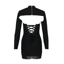 Load image into Gallery viewer, Long Sleeve Crystal Dress Set-Modern Baby Las Vegas
