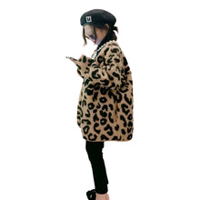 Load image into Gallery viewer, Leopard Teddy Jacket-Modern Baby Las Vegas