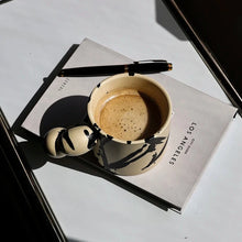 Load image into Gallery viewer, Retro Brush Print Coffee Mugs-Modern Baby Las Vegas