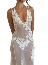 Load image into Gallery viewer, 3D Floral Mesh Dress-Modern Baby Las Vegas