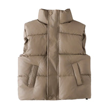Load image into Gallery viewer, Ribbed Puffer Vest