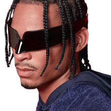 Load image into Gallery viewer, Y2K Sharp Nose Rimless Sunglasses