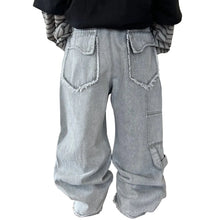 Load image into Gallery viewer, Vintage Patchwork Denim Jeans