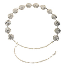 Load image into Gallery viewer, Hammered Circle Chain Belt-Modern Baby Las Vegas