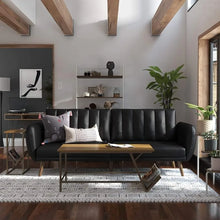 Load image into Gallery viewer, Modern Ribbed Sleeper Sofa-Modern Baby Las Vegas