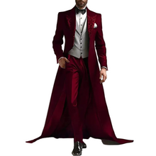 Load image into Gallery viewer, Luxury Long Train Suit
