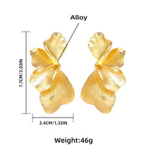 Load image into Gallery viewer, Metal Flower Earrings-Modern Baby Las Vegas