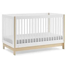 Load image into Gallery viewer, Two Color Wood 4-In-1 Convertible Crib-Modern Baby Las Vegas