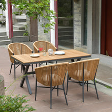Load image into Gallery viewer, Luxury Outdoor Wood Rattan Table Set-Modern Baby Las Vegas