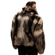 Load image into Gallery viewer, Luxe Brown Fur Coat