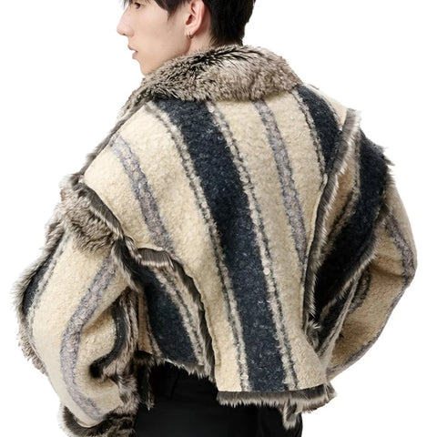 Reversible Faux Fur Coat-Modern Baby Las Vegas