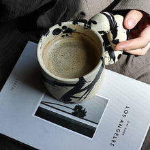 Load image into Gallery viewer, Retro Brush Print Coffee Mugs-Modern Baby Las Vegas