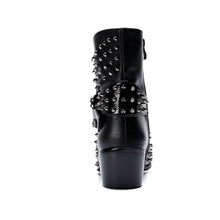 Load image into Gallery viewer, Rivet Buckle Slip On Boots-Modern Baby Las Vegas