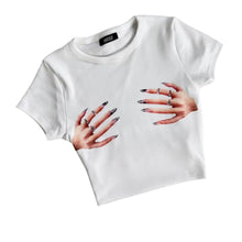 Load image into Gallery viewer, Cropped Hand Top-Modern Baby Las Vegas