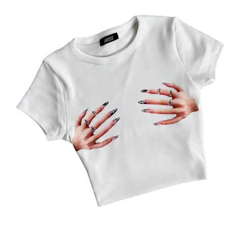 Cropped Hand Top-Modern Baby Las Vegas