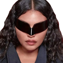 Load image into Gallery viewer, Y2K Sharp Nose Rimless Sunglasses