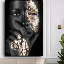 Load image into Gallery viewer, Black and Gold Prints