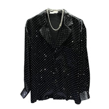 Load image into Gallery viewer, Crystal Speckled Blouse-Modern Baby Las Vegas