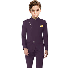 Load image into Gallery viewer, Solid Color Button Suit