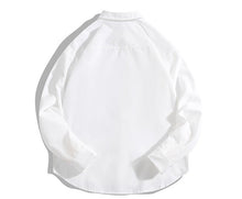 Load image into Gallery viewer, White Patch Denim Blouse-Modern Baby Las Vegas