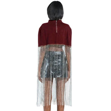 Load image into Gallery viewer, Fringe Crop Shawl