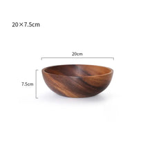 Load image into Gallery viewer, Acacia Wooden Salad Bowl-Modern Baby Las Vegas
