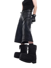 Load image into Gallery viewer, Long Leather Shorts-Modern Baby Las Vegas