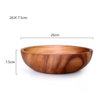 Load image into Gallery viewer, Acacia Wooden Salad Bowl-Modern Baby Las Vegas