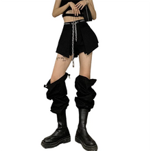 Load image into Gallery viewer, Hollow Out Detachable Denim Jeans
