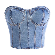 Load image into Gallery viewer, Denim Tube Top-Modern Baby Las Vegas