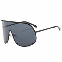 Load image into Gallery viewer, Oversized Metal Rimless Sunglasses