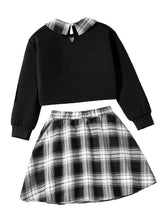 Load image into Gallery viewer, New York Plaid Skirt Set