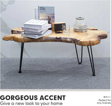Load image into Gallery viewer, Live Edge Wood Coffee Table-Modern Baby Las Vegas