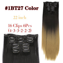 Load image into Gallery viewer, 6 Piece Synthetic Clip-In Hair Extensions-Modern Baby Las Vegas