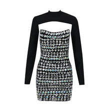 Load image into Gallery viewer, Long Sleeve Crystal Dress Set-Modern Baby Las Vegas