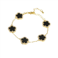 Load image into Gallery viewer, Diamond Floral Gold-Plated Jewelry-Modern Baby Las Vegas