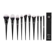 Load image into Gallery viewer, Black Pressed Makeup Brush-Modern Baby Las Vegas