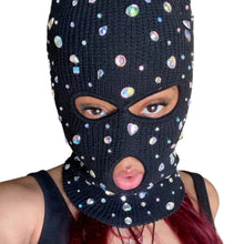 Load image into Gallery viewer, Colored Rhinestone Scully Mask