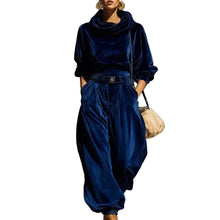 Load image into Gallery viewer, Velvet Hooded Sweatsuit