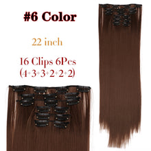 Load image into Gallery viewer, 6 Piece Synthetic Clip-In Hair Extensions-Modern Baby Las Vegas