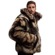 Load image into Gallery viewer, Luxe Brown Fur Coat
