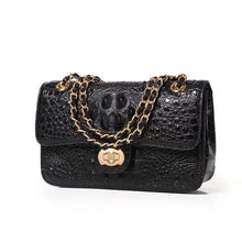 Load image into Gallery viewer, Crocodile Chain Crossbody Handbag