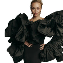 Load image into Gallery viewer, Luxe Puff Sleeve Mermaid Evening Dress-Modern Baby Las Vegas