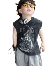 Load image into Gallery viewer, Rocker Denim Short Set-Modern Baby Las Vegas