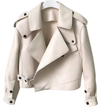 Load image into Gallery viewer, Pocket Leather Jacket-Modern Baby Las Vegas